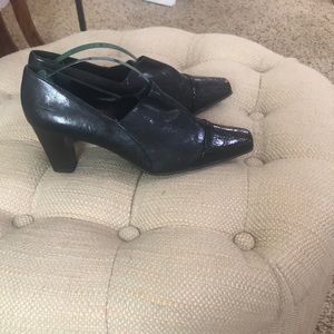 Franco Sarto black shoe boots.